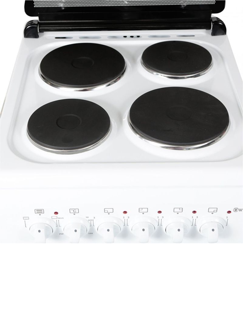 Electric Oven Cooking Range 50Cm WCER-5604E White/Black